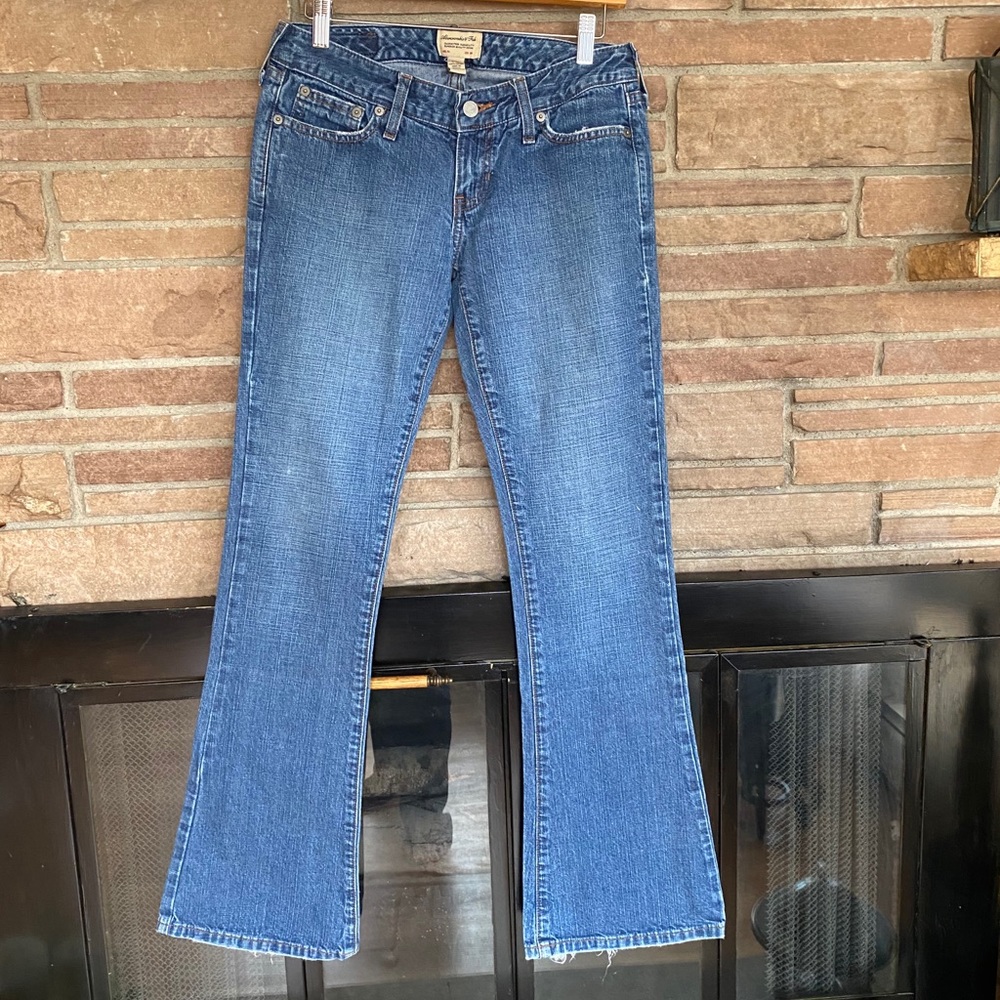 Abercrombie & Fitch Low Rise Boot Cut Jeans